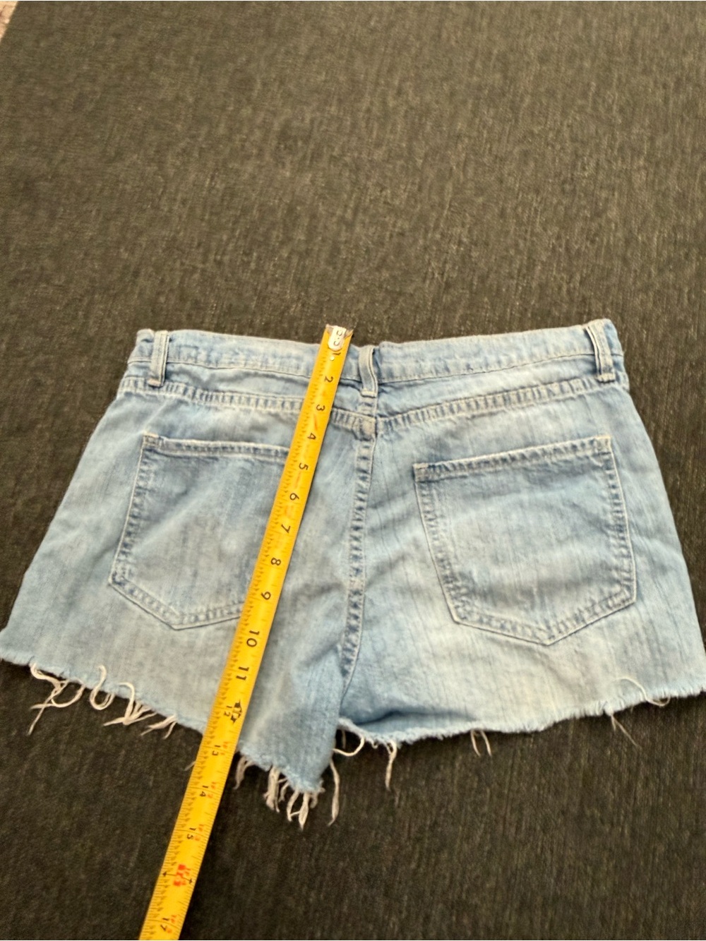 Pistola women’s cutoff Distressed Light Blue Denim Shorts - size 29 - Picture 8 of 10